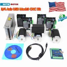 〖US〗 4 Axis USB CNC Mach3