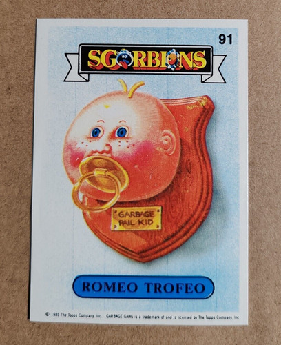 Sgorbions romeo trofeo - romeo,