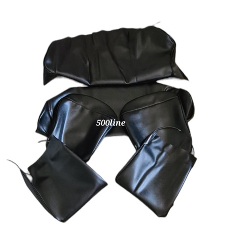 Kit fodere sedili nero fiat - fodere,