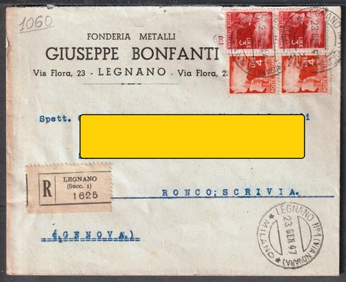 1060 busta giuseppe bonfanti - busta,