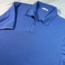 Polo Zara uomo blu manica