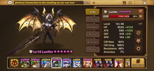 Summoners war europe account - summoners,