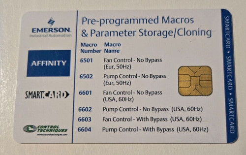 Emerson affinity smartcard - affinity,
