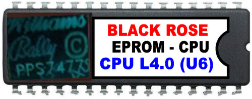 Flipper black rose cpu - black,