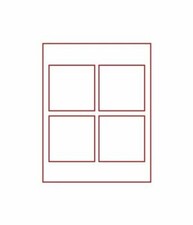 Box doppio LINDNER per monete