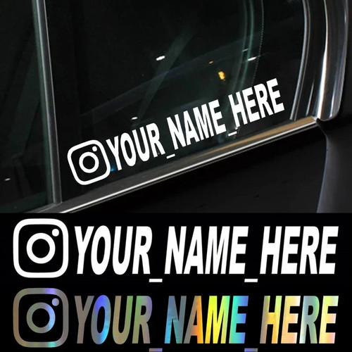 Adesivo personalizzato nome - adesivo,