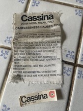 ADESIVO ED ETICHETTA CASSINA