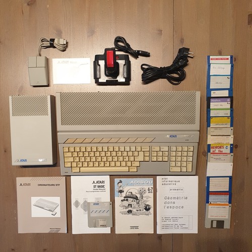 Atari 520st floppy esterno - atari, +