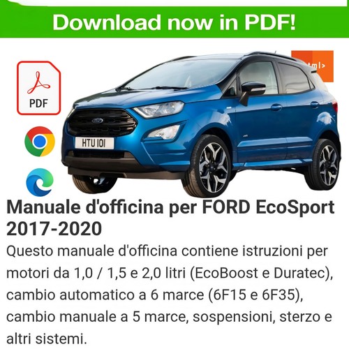 Manuale officina per ford - per,