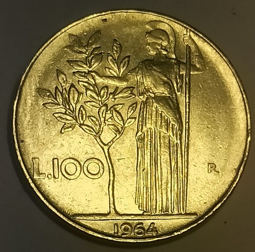 100 lire 1964 repubblica - 1964,