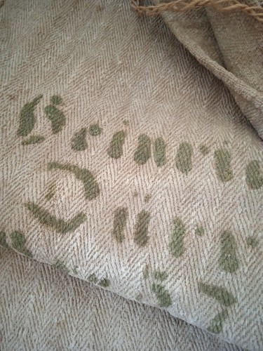 Sacco grano antico vintage - sacco,