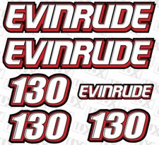 Evinrude 130 HP Outboard Motor
