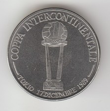 MILAN CALCIO GETTONE TOKEN TOKYO 1989 COPPA INTERCONTINENTALE (MM.27) #MD