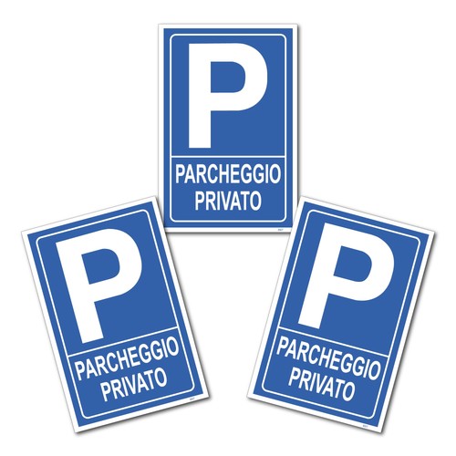 Set cartelli parcheggio - set,