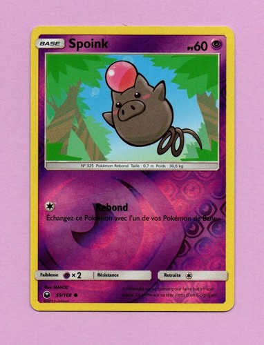 Pokémon 168 spoink - pokémon, 59/168