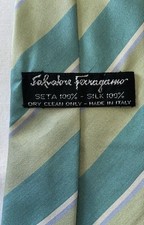Cravatta Salvatore Ferragamo 100% Seta