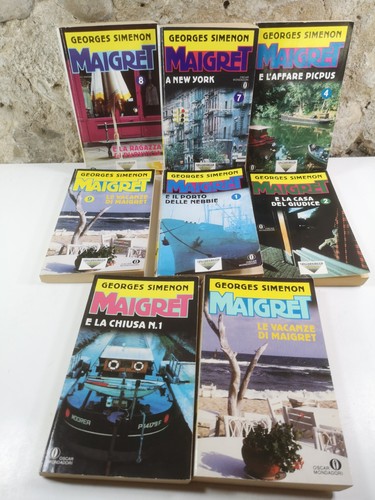 Lotto libri maigret - lotto, oscar