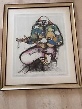 ► FEDERICO RIGHI (1908-1986) Prova D’autore FIRMATA 80x70