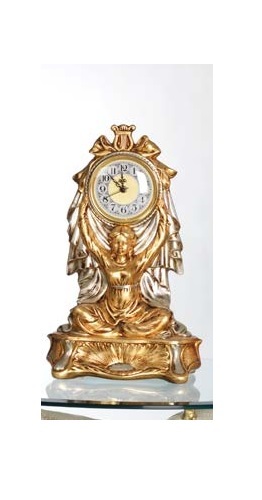Orologio con damigella - orologio,