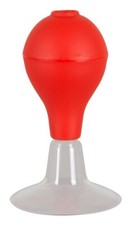 succhia capezzoli pompetta stimolatore seno rosso per donna sexy toys red