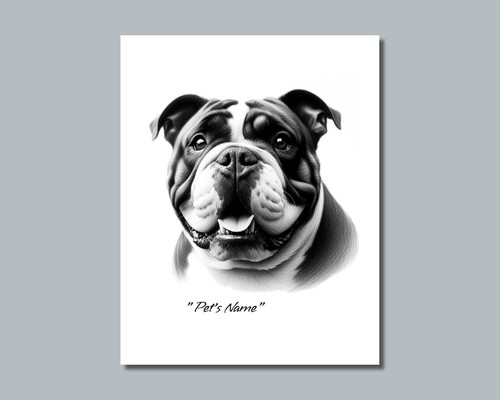 Foto personalizzata pit bull - personalizzata,