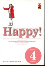 Happy 4 MANGA di Naoki Urasawa autore di Monster Pluto