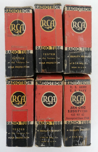 Lotto valvole rca - valvole,