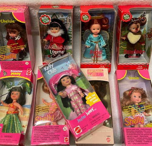 Mattel barbie kelly shelly - mattel,