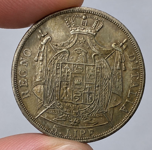 Regno italia lire - regno, 5