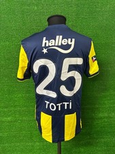 Maglia No Roma Fenerbahce TOTTI No Match Worn Shirt Maillot Jersey Trikot Rare