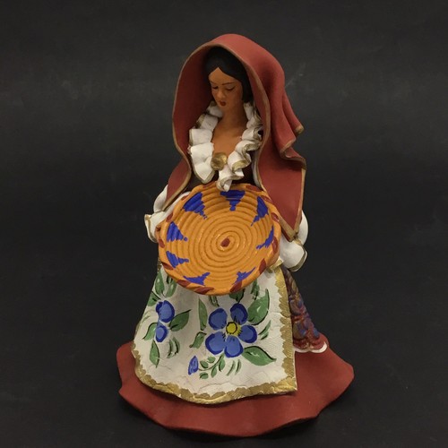Figura donna sarda - di, con