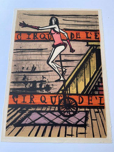 Bernard buffet litografia - bernard,