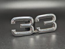 ALFA ROMEO 33 LOGO SIGLA EMBLEMA FREGIO STEMMA SCRITTA TARGHETTA BADGE TARGA