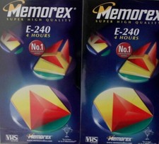 Cassette VHS 240 min video