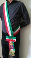 Fascia tricolore tessuto - in,
