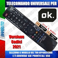 TELECOMANDO UNIVERSALE OK*