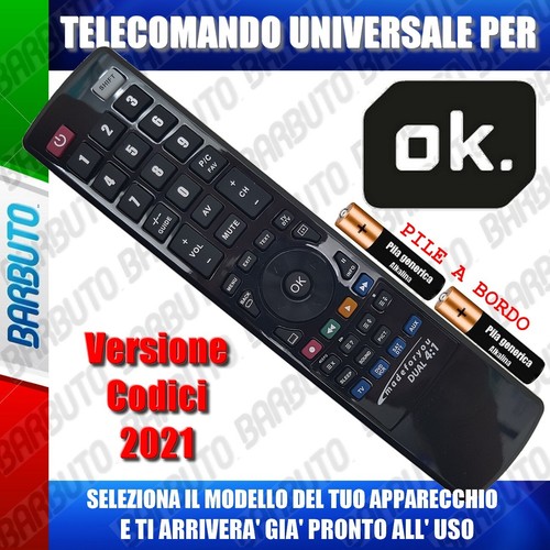 Telecomando universale - telecomando, ok*