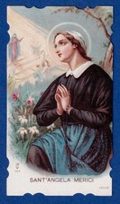 santino -holy card- image pieuse Heiligenbildchen  Sant'Angela Merici