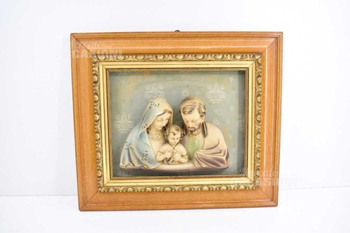 Quadro sacra famiglia gesso - in,