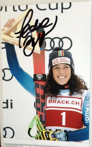 Autografo federica brignone - autografo,