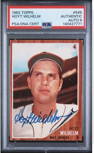 1962 topps hoyt - 1962,
