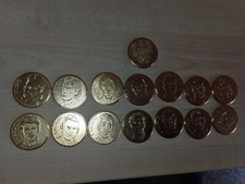 15 MEDAGLIE DORATE COLLEZIONE