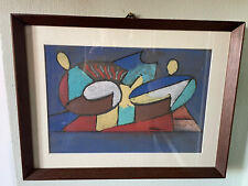 Quadro  pastelli a cera