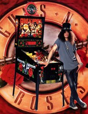 Guns N Roses Data East flipper
