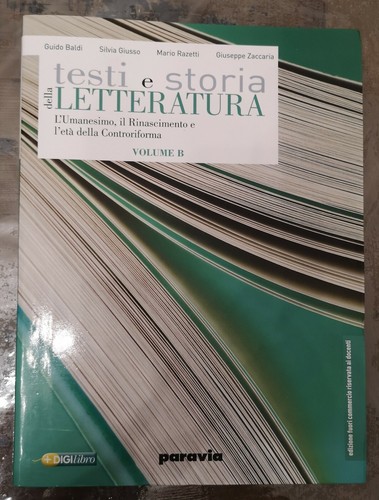 Testi storia della - e,