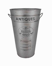 Cestino contenitore portavasi portaombrelli portabiancheria in latta industrial