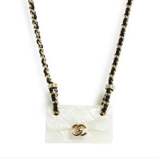 Collana catena pelle usata