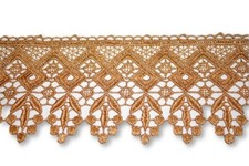 Pizzo merletto passamaneria macrame 8 cm Sweet Trims 2844 nastro trina macramè