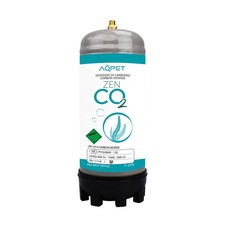 AQPet ZEN CO2 Bombola di Ricambio 800g per Impianto CO2 Acquario passo 10x1