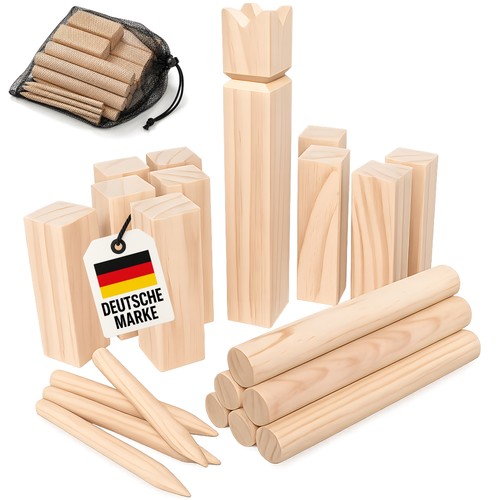 Kubb gioco lancio - gioco, di